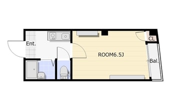 間取図 ル・パラ九条