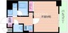 G-ⅠResidence 1Kの間取り