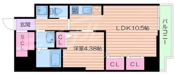 間取図 Y's大手通