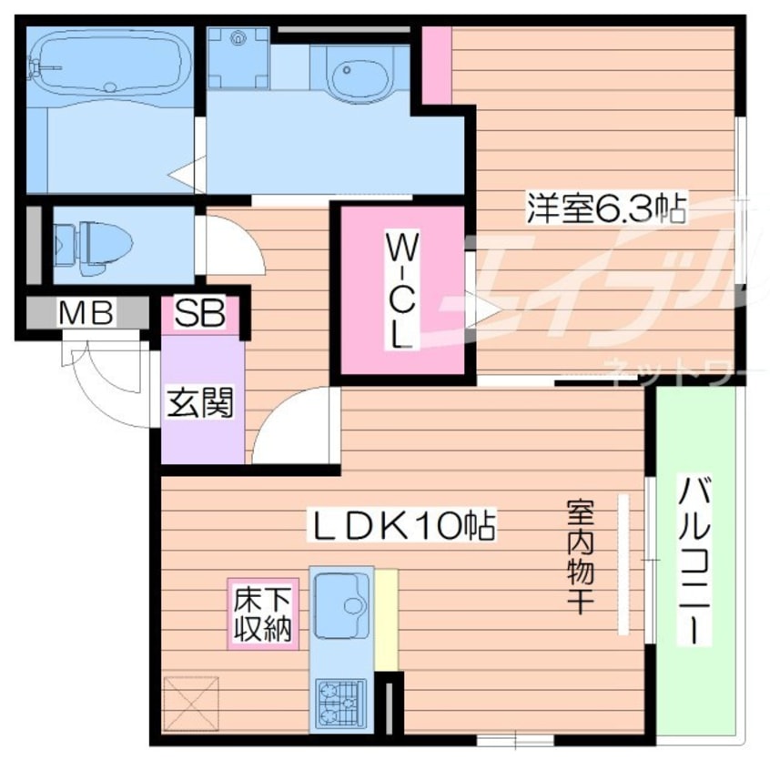 間取図 グリーンコート