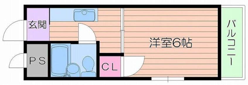 間取図 イデア天神橋