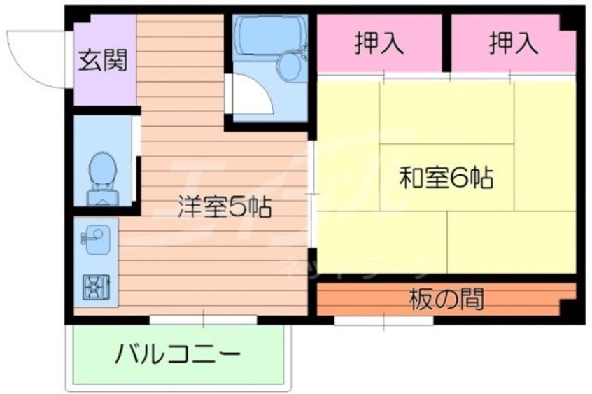 間取図 福井ビル