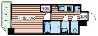 間取図 プレサンス扇町駅前