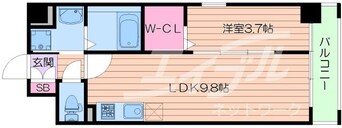 間取図 グランバース福島