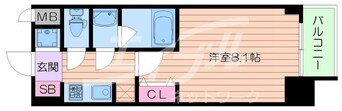 間取図 S-RESIDENCE都島