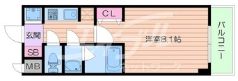 間取図 S-RESIDENCE都島
