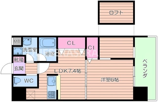 間取り図 NORTH VILLAGE参番館