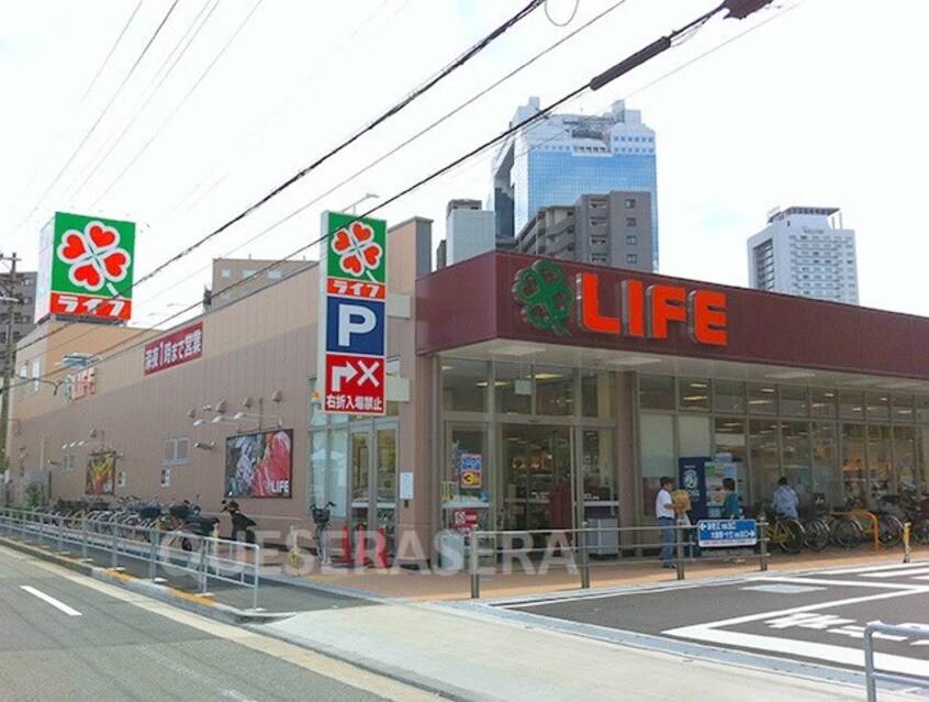 ライフ大淀中店(スーパー)まで702m※ライフ大淀中店 CUORE