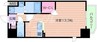 La Douceur梅田West 1Rの間取り