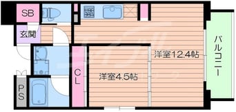 間取図 ネットフローラ天満橋
