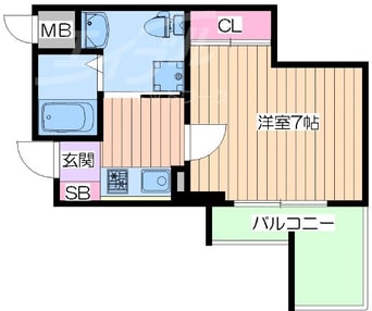 間取図 セレニテ梅田ルフレ