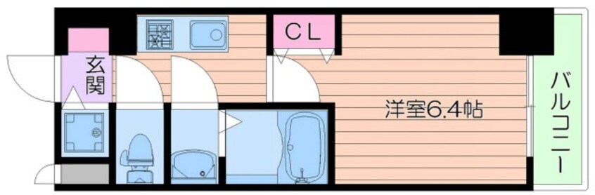 間取図 エスリード京橋