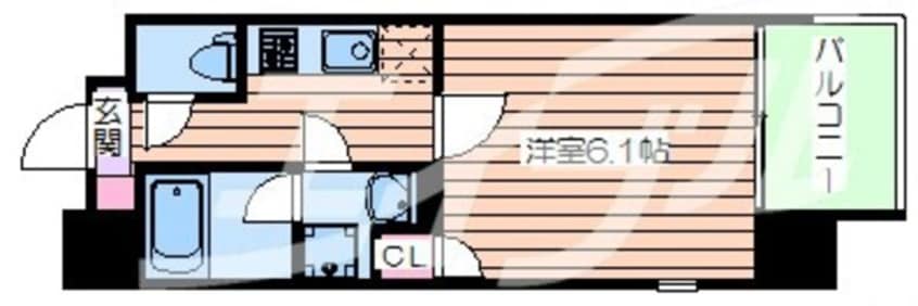 間取図 Luce　Minamimorimachi