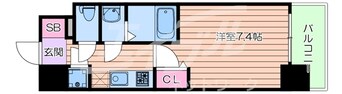 間取図 セレニテ京橋クレア