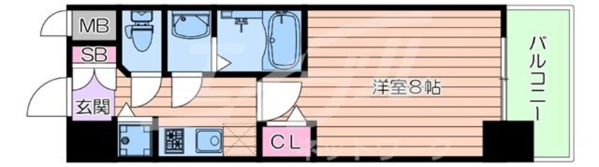 間取図 ディクス福島レジデンス
