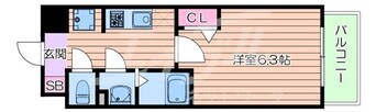 間取図 サムティ北梅田RIVE