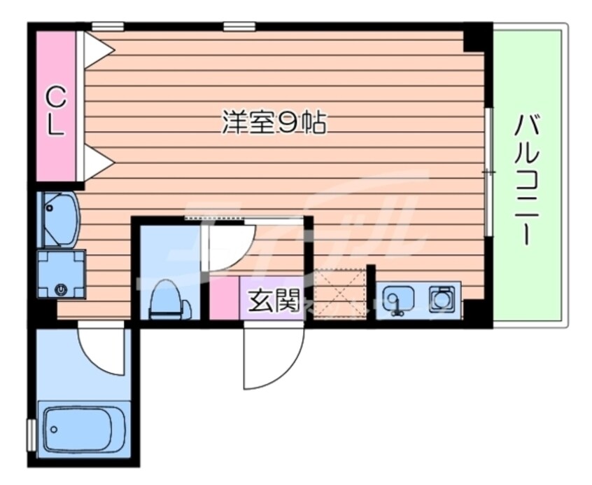 間取図 プレシード京橋