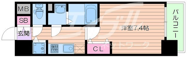 間取り図 La Douceur都島高倉町