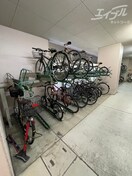 駐輪場あります エトワール北梅田