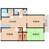 近鉄御所線/近鉄新庄駅 徒歩6分 1階 築28年 3LDKの間取り