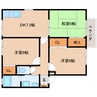 近鉄大阪線（近畿）/大和高田駅 バス:13分:停歩1分 1階 築29年 3DKの間取り