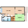 近鉄南大阪線/高田市駅 徒歩6分 5階 築35年 2LDKの間取り