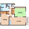 近鉄御所線/近鉄御所駅 徒歩11分 1階 築26年 2LDKの間取り