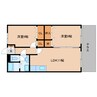近鉄南大阪線/高田市駅 徒歩9分 1階 築27年 2LDKの間取り