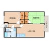 近鉄南大阪線/高田市駅 徒歩9分 1階 築27年 2LDKの間取り