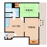 和歌山線/五条駅 徒歩8分 1階 築22年 2DKの間取り