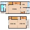 近鉄大阪線（近畿）/大和高田駅 徒歩13分 1-2階 築52年 3Kの間取り