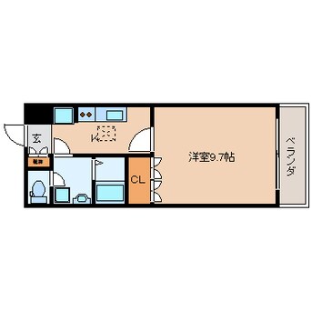 間取図 和歌山線/高田駅 徒歩10分 1階 築19年