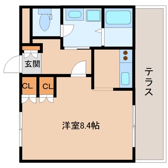 間取図 和歌山線/玉手駅 徒歩10分 1階 築19年