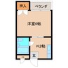 近鉄大阪線（近畿）/大和高田駅 徒歩7分 1階 築30年 1Kの間取り