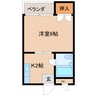 近鉄大阪線（近畿）/大和高田駅 徒歩7分 1階 築30年 1Kの間取り