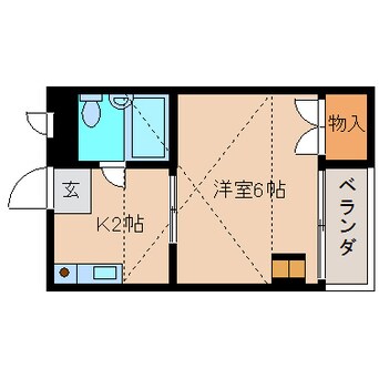 間取図 近鉄大阪線（近畿）/大和高田駅 徒歩7分 3階 築29年