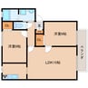 近鉄御所線/忍海駅 徒歩3分 1階 築20年 2LDKの間取り