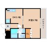 近鉄大阪線（近畿）/大和高田駅 バス:11分:停歩3分 2階 築18年 1DKの間取り