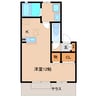 近鉄大阪線（近畿）/築山駅 徒歩3分 1階 築19年 1Rの間取り