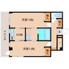 近鉄南大阪線/高田市駅 徒歩6分 1階 築17年 2Kの間取り