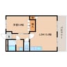 近鉄御所線/忍海駅 徒歩7分 2階 築16年 1LDKの間取り