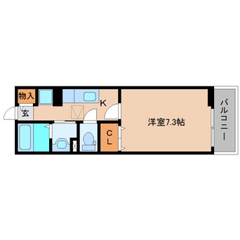 間取図 近鉄大阪線（近畿）/大和高田駅 徒歩15分 1階 築14年