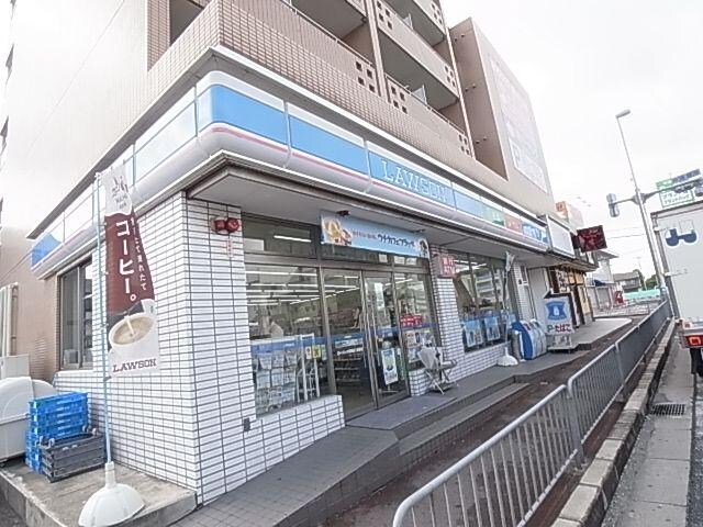 ローソン大和高田三倉堂店(コンビニ)まで830m 近鉄南大阪線/高田市駅 徒歩4分 3階 築15年