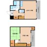 近鉄大阪線（近畿）/大和高田駅 徒歩6分 5階 築34年 2LDKの間取り