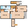 近鉄御所線/近鉄新庄駅 徒歩16分 2階 築13年 2LDKの間取り