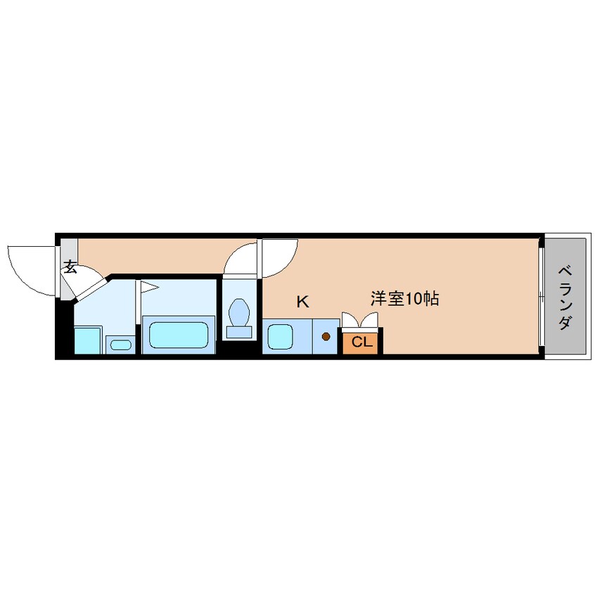 間取図 近鉄大阪線（近畿）/大和高田駅 徒歩5分 7階 築32年