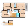 近鉄大阪線（近畿）/大和高田駅 バス:15分:停歩3分 2階 築12年 3LDKの間取り
