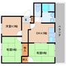 和歌山線/五条駅 徒歩19分 2階 築33年 3DKの間取り
