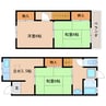 近鉄南大阪線/高田市駅 徒歩8分 1-2階 築35年 3DKの間取り