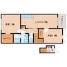 近鉄大阪線（近畿）/築山駅 徒歩4分 2階 築9年 2LDKの間取り